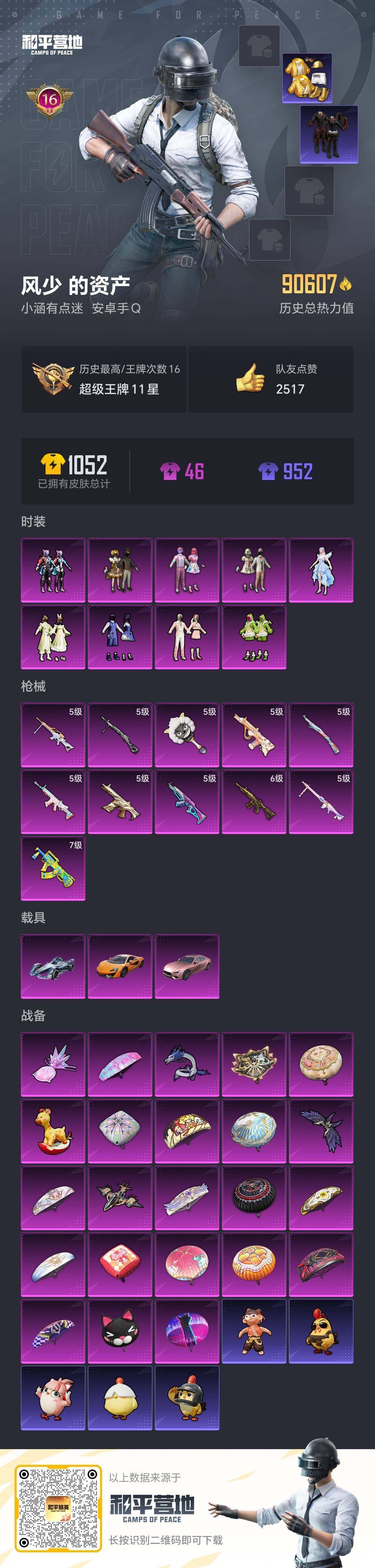 HPQM3423688和平精英账号详情图6 HPQM3423688和平精英账号详情图6