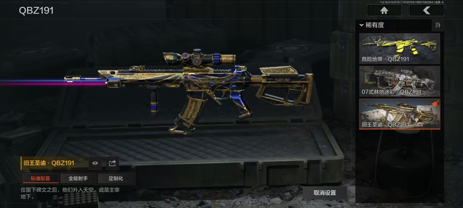 AQQM317199暗区突围账号详情图18 AQQM317199暗区突围账号详情图18