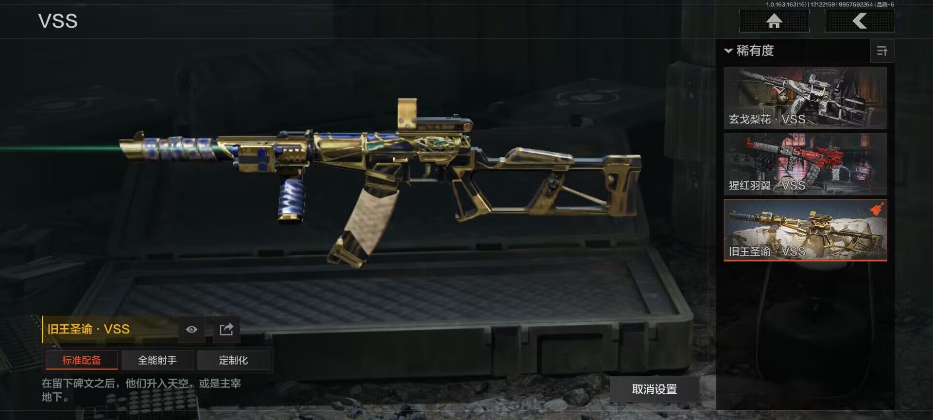 AQQM317199暗区突围账号详情图14 AQQM317199暗区突围账号详情图14