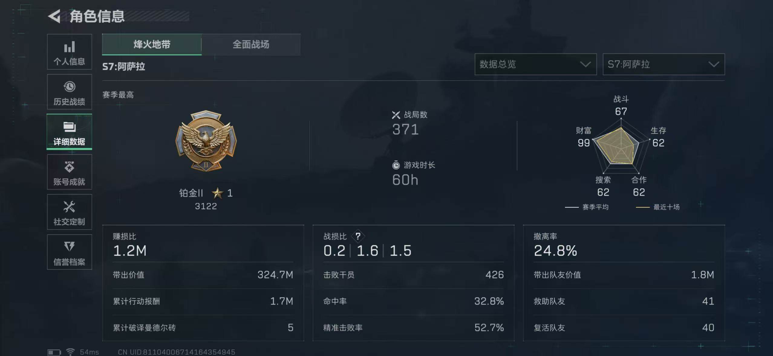 SJZCMW394194三角洲行动账号详情图4