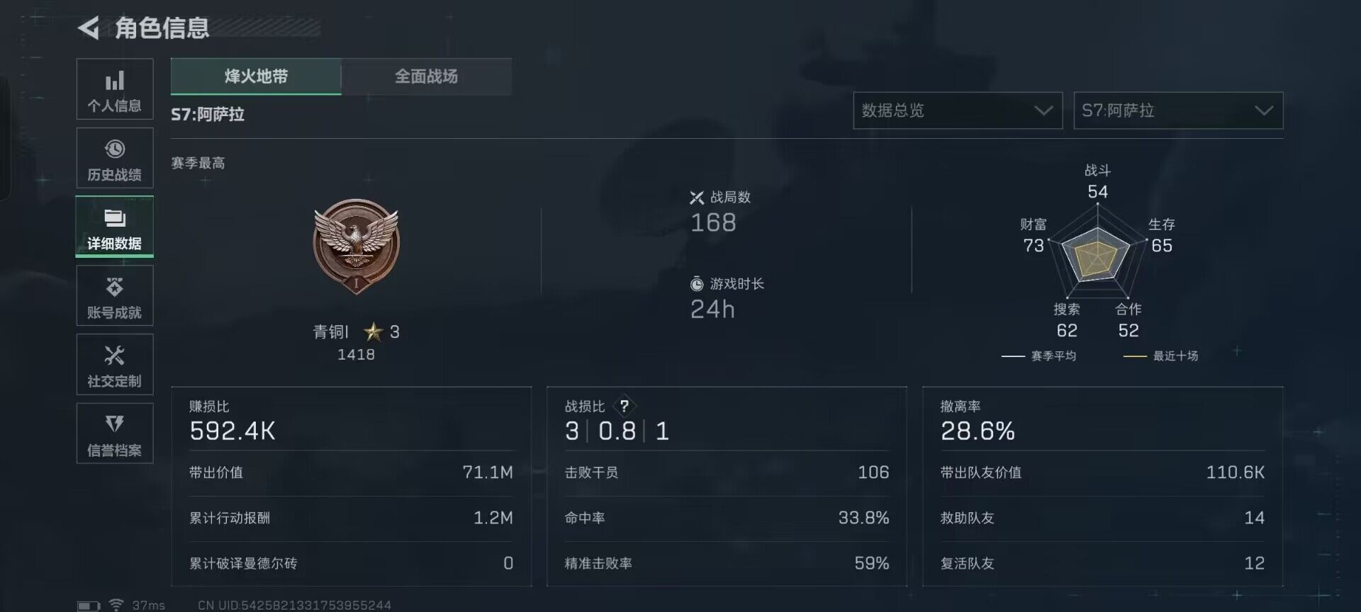 SJZEY383820三角洲行动账号详情图10 SJZEY383820三角洲行动账号详情图10