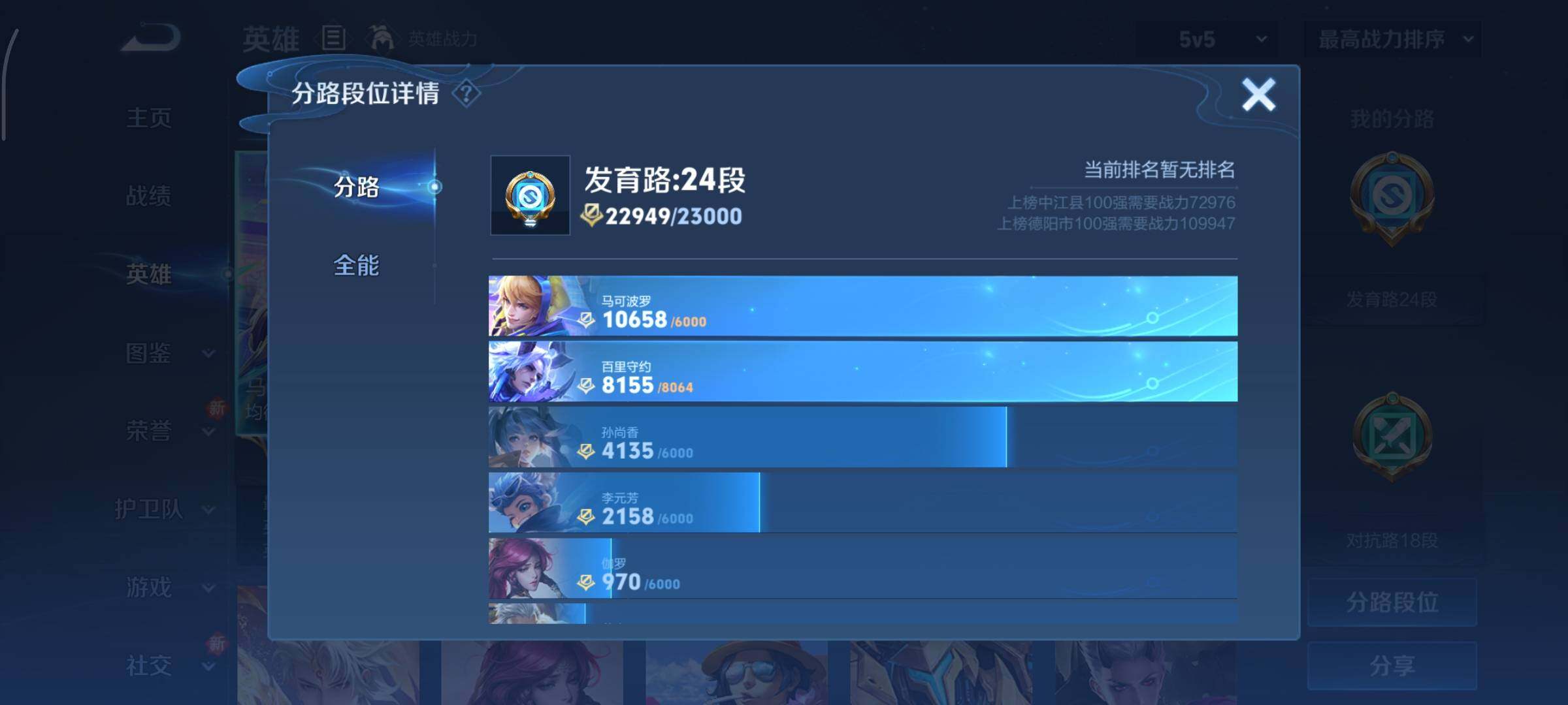 WZCMY3433531王者荣耀账号详情图4 WZCMY3433531王者荣耀账号详情图4