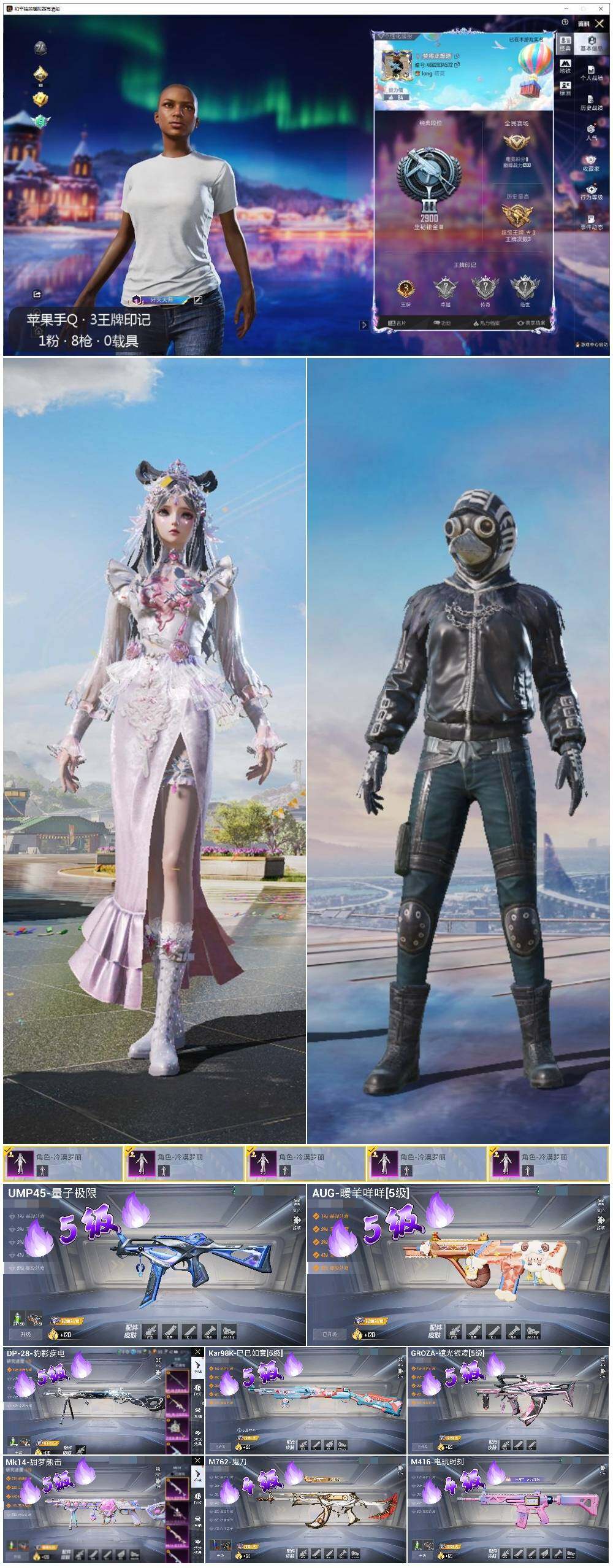 HPCMW3432577和平精英账号详情图2 HPCMW3432577和平精英账号详情图2