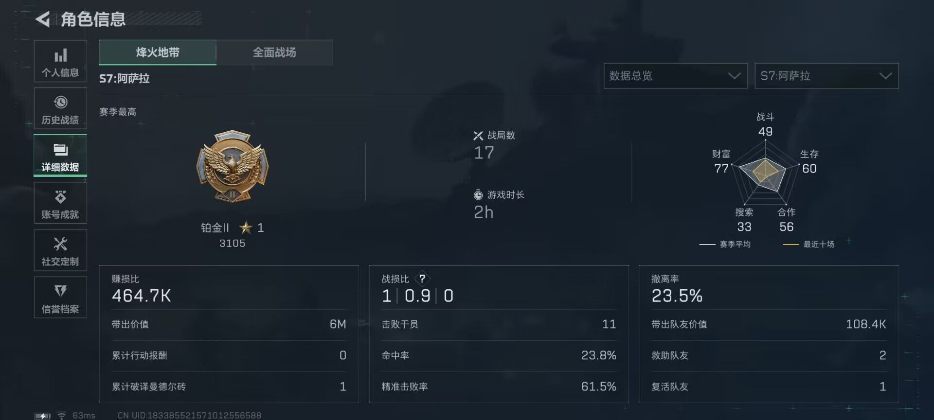 SJZQM383888三角洲行动账号详情图16 SJZQM383888三角洲行动账号详情图16