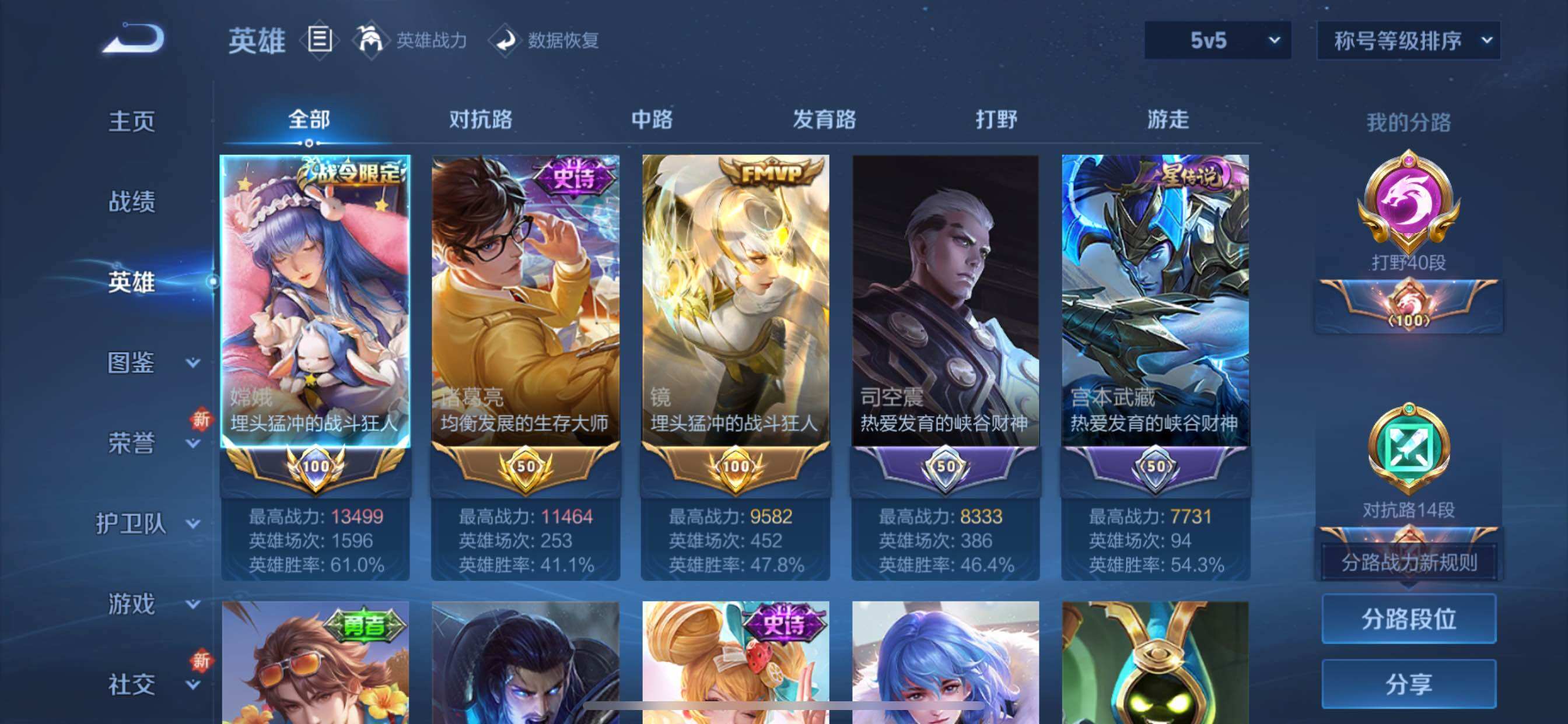 WZCMY3443216王者荣耀账号详情图4