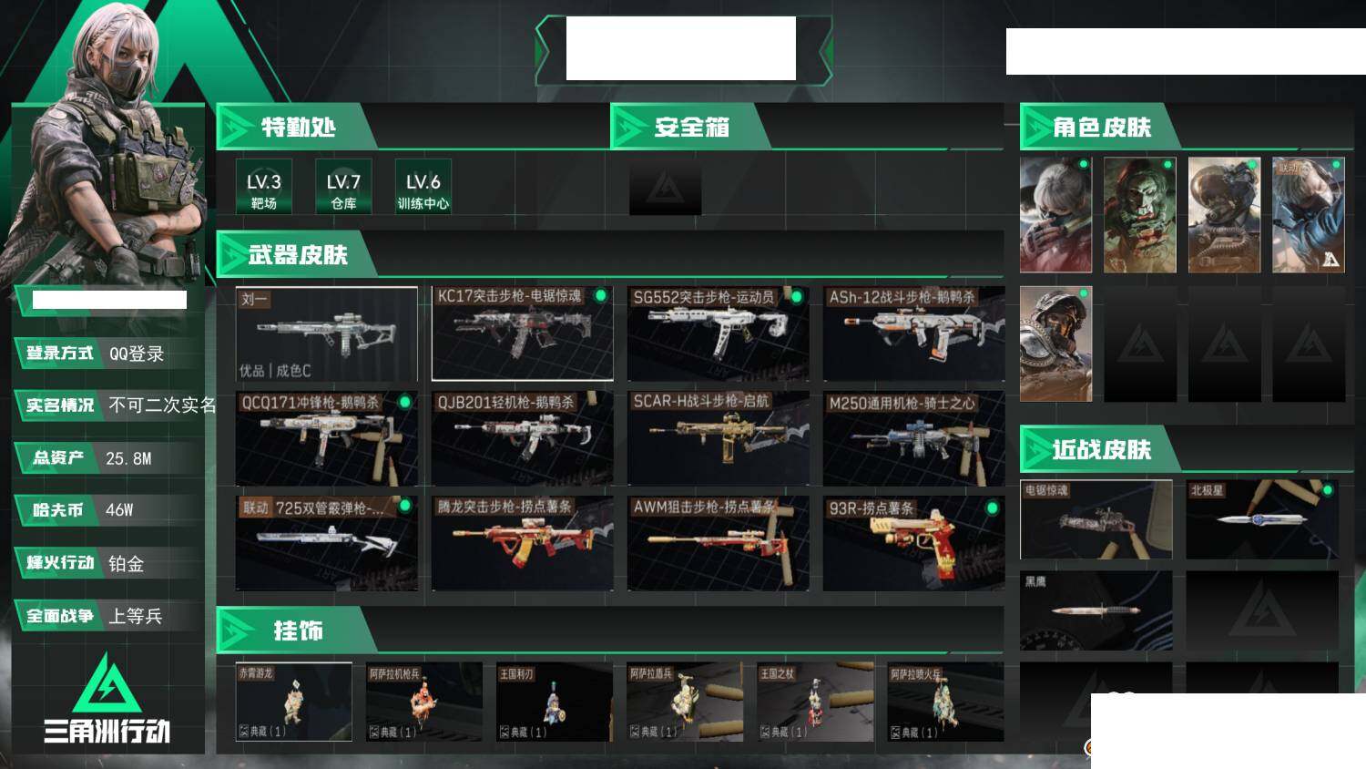 SJZCMW388795三角洲行动账号详情图2