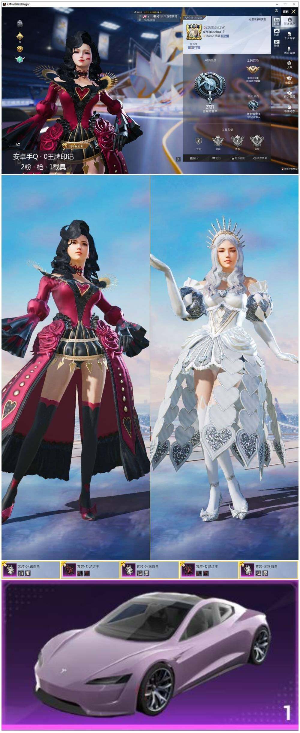 HPLE3434669和平精英账号详情图2