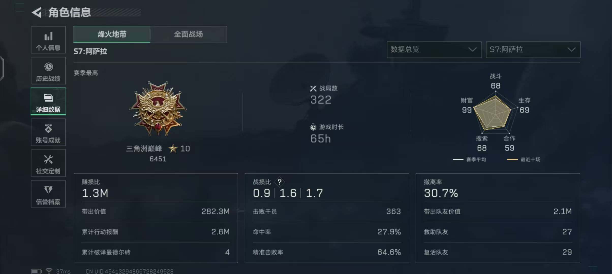 SJZQM384046三角洲行动账号详情图44 SJZQM384046三角洲行动账号详情图44