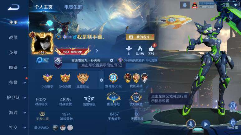 WZ0349970王者荣耀账号详情图8