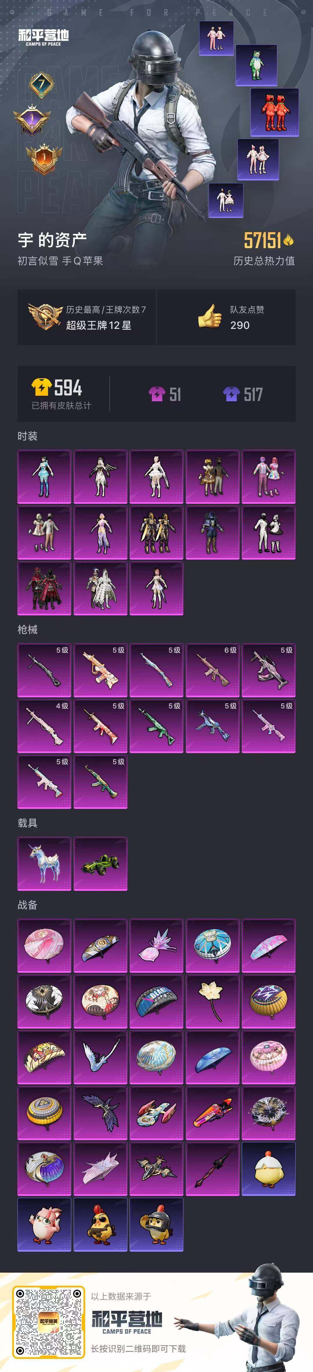 HPCMW3429662和平精英账号详情图28 HPCMW3429662和平精英账号详情图28