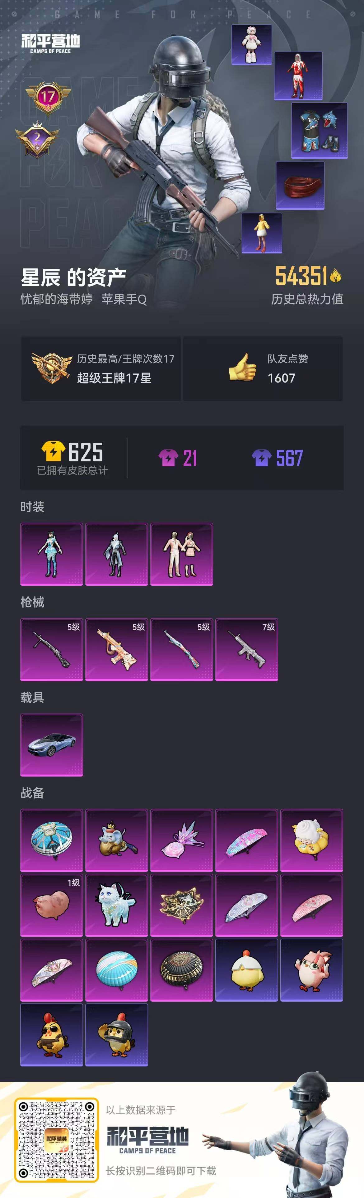 HPCMW3429676和平精英账号详情图20 HPCMW3429676和平精英账号详情图20