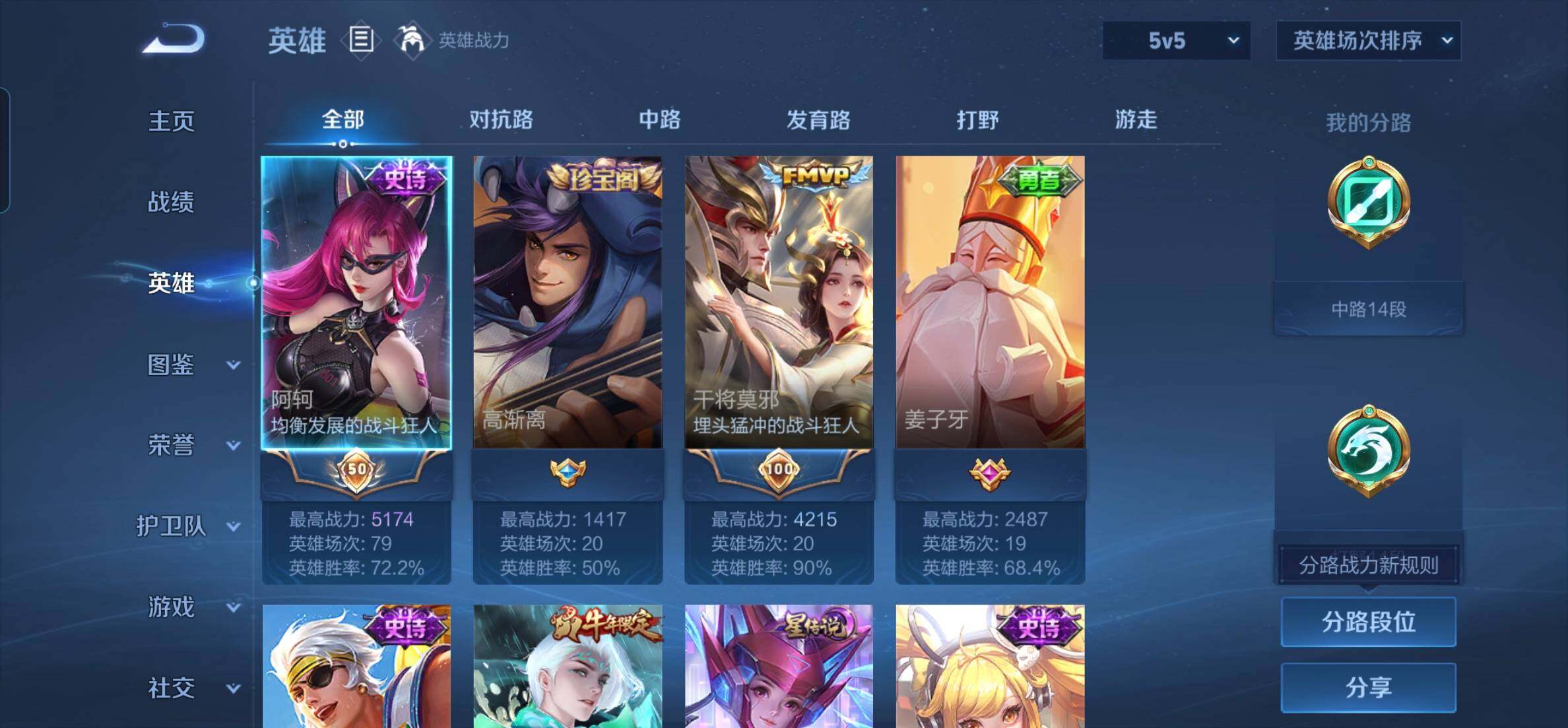 WZKG449100王者荣耀账号详情图7