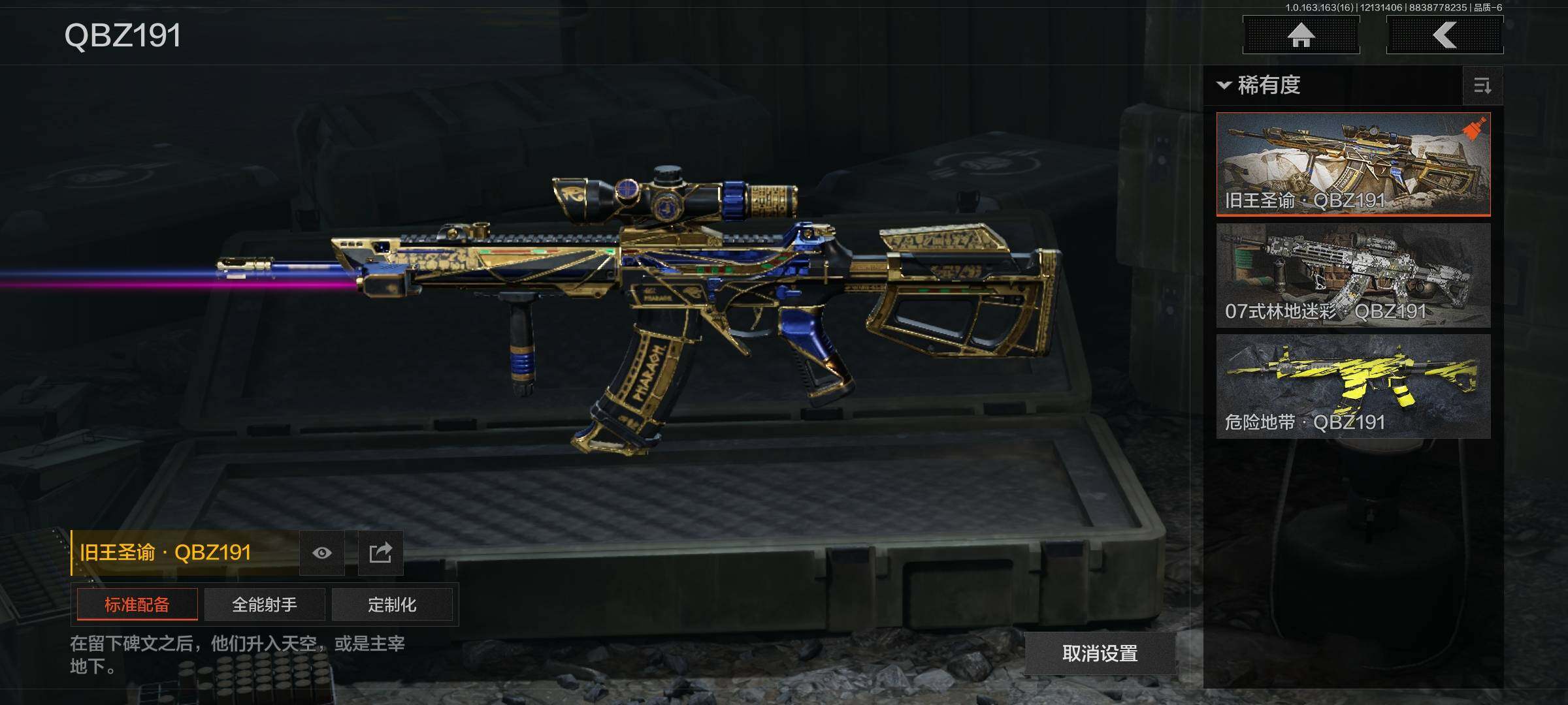 AQQM317263暗区突围账号详情图15 AQQM317263暗区突围账号详情图15