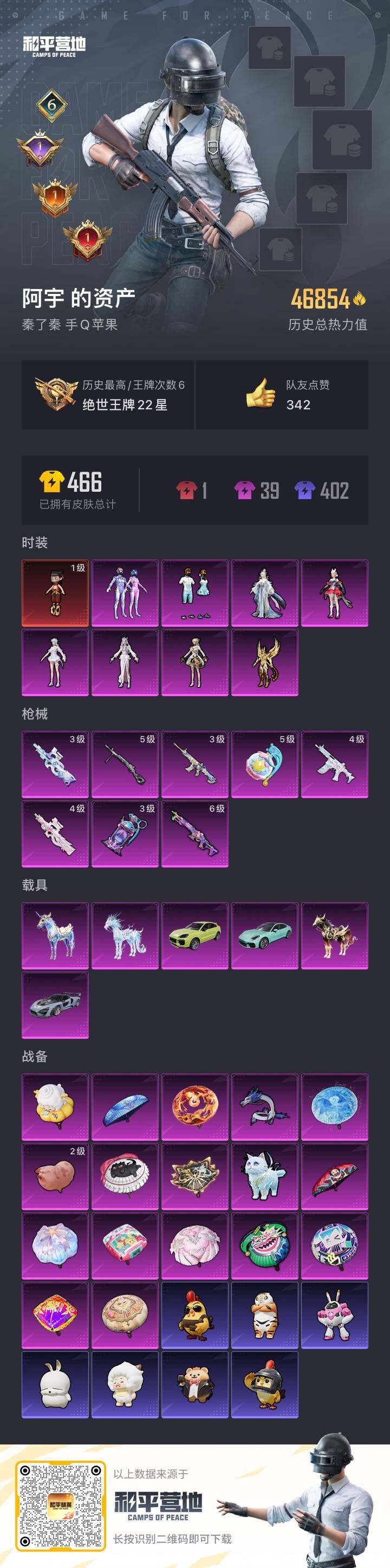 HPDN3430166和平精英账号详情图4 HPDN3430166和平精英账号详情图4