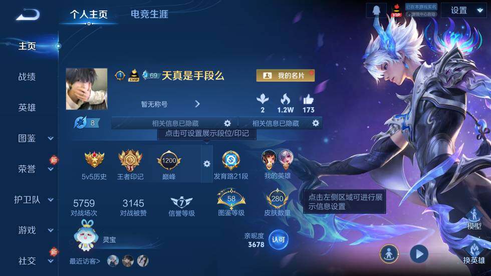 WZ03410003王者荣耀账号详情图8