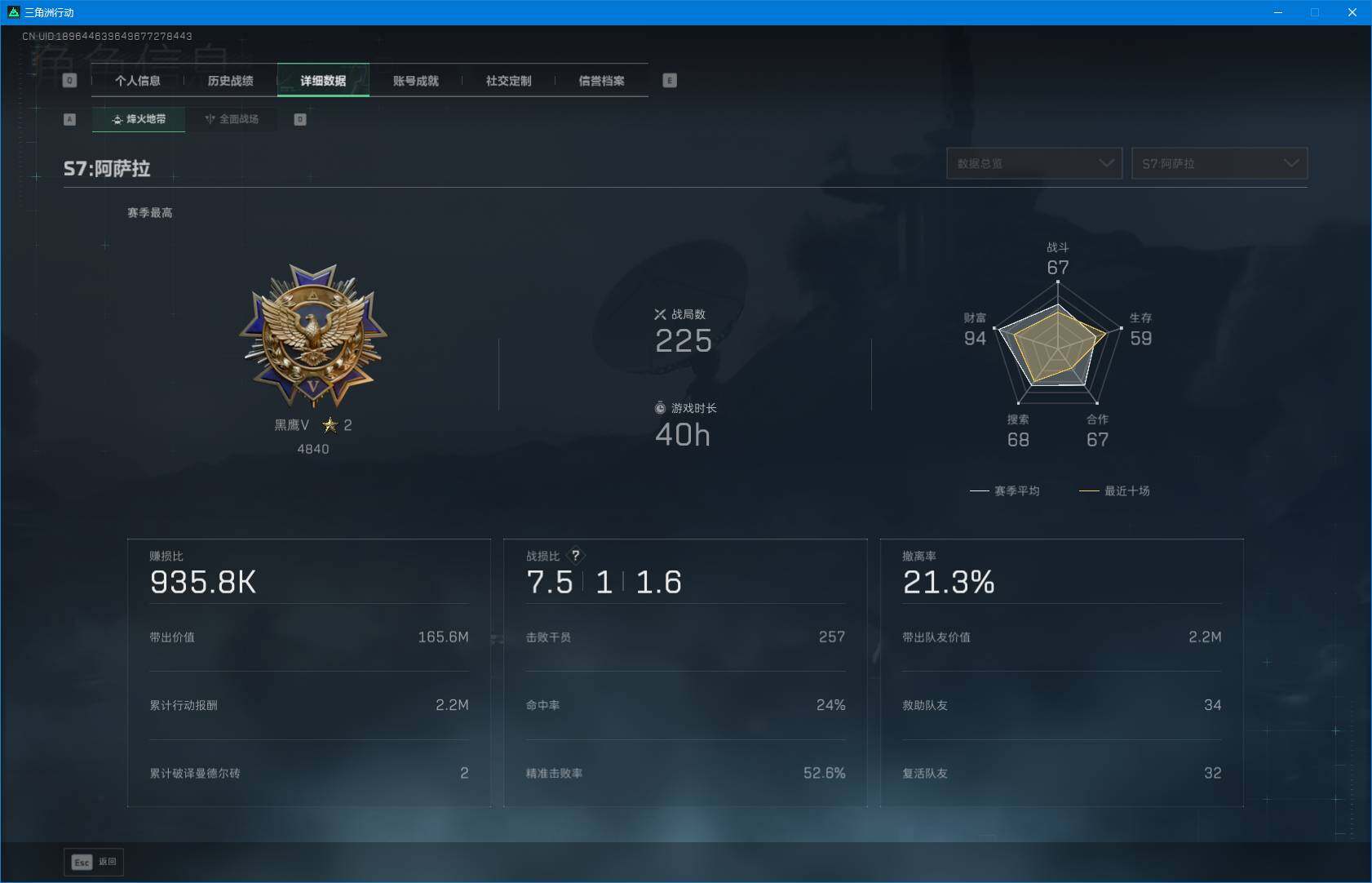 SJZQM384248三角洲行动账号详情图5 SJZQM384248三角洲行动账号详情图5