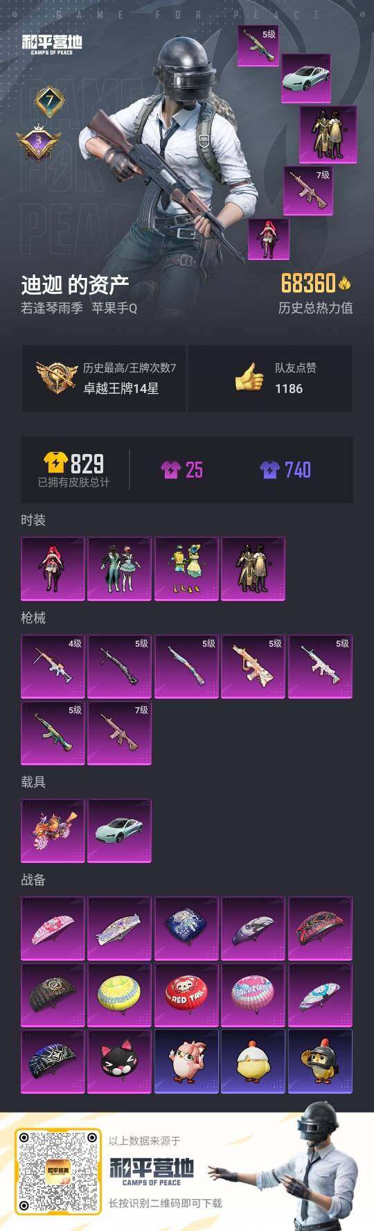 HPLE3434661和平精英账号详情图3 HPLE3434661和平精英账号详情图3