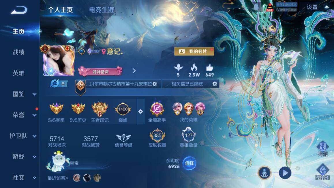 WZ03410021王者荣耀账号详情图11