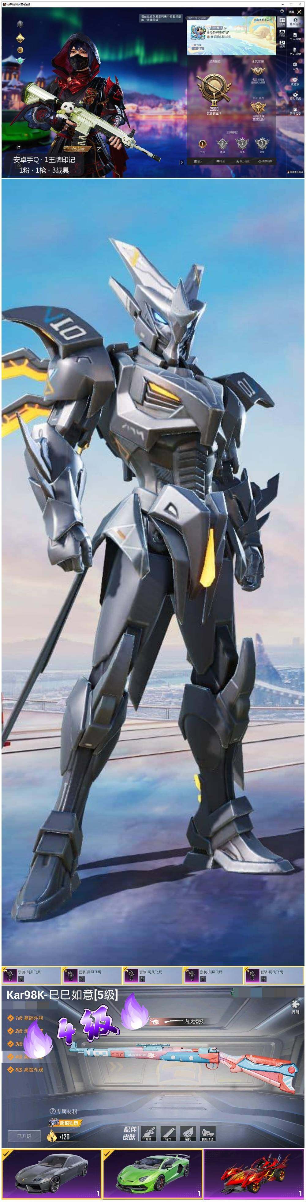 HPCMW3434692和平精英账号详情图2