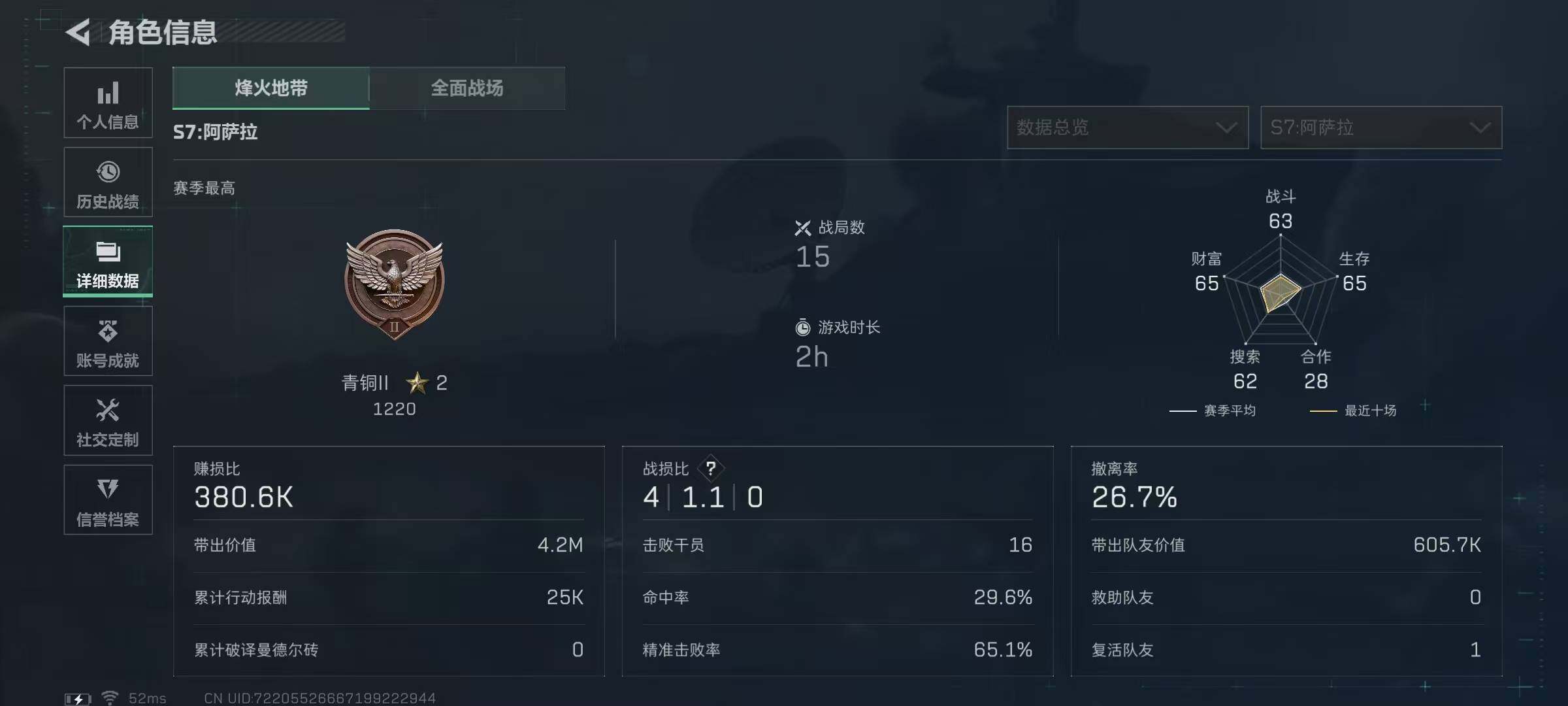 SJZQM391398三角洲行动账号详情图8