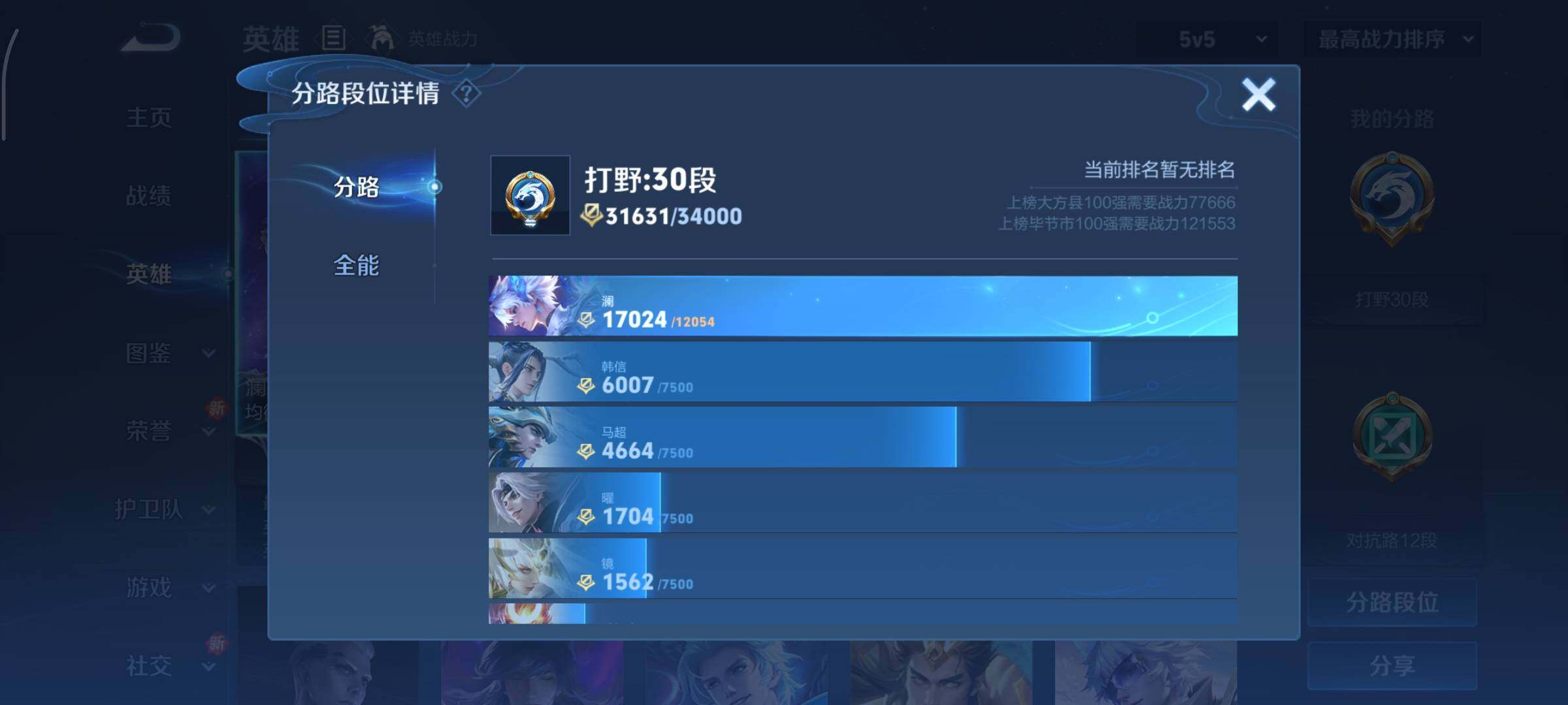 WZCMY3435572王者荣耀账号详情图4