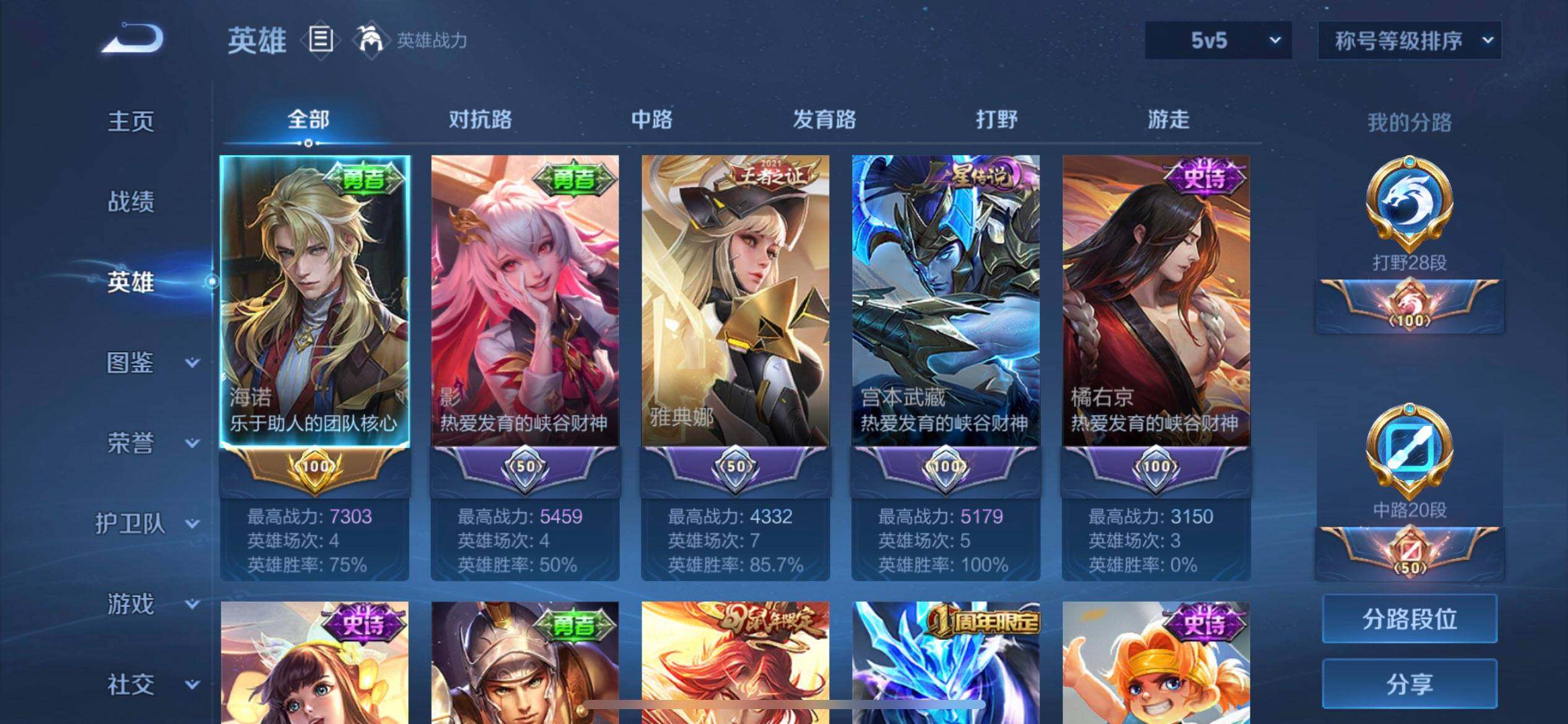 WZQM3460214王者荣耀账号详情图6