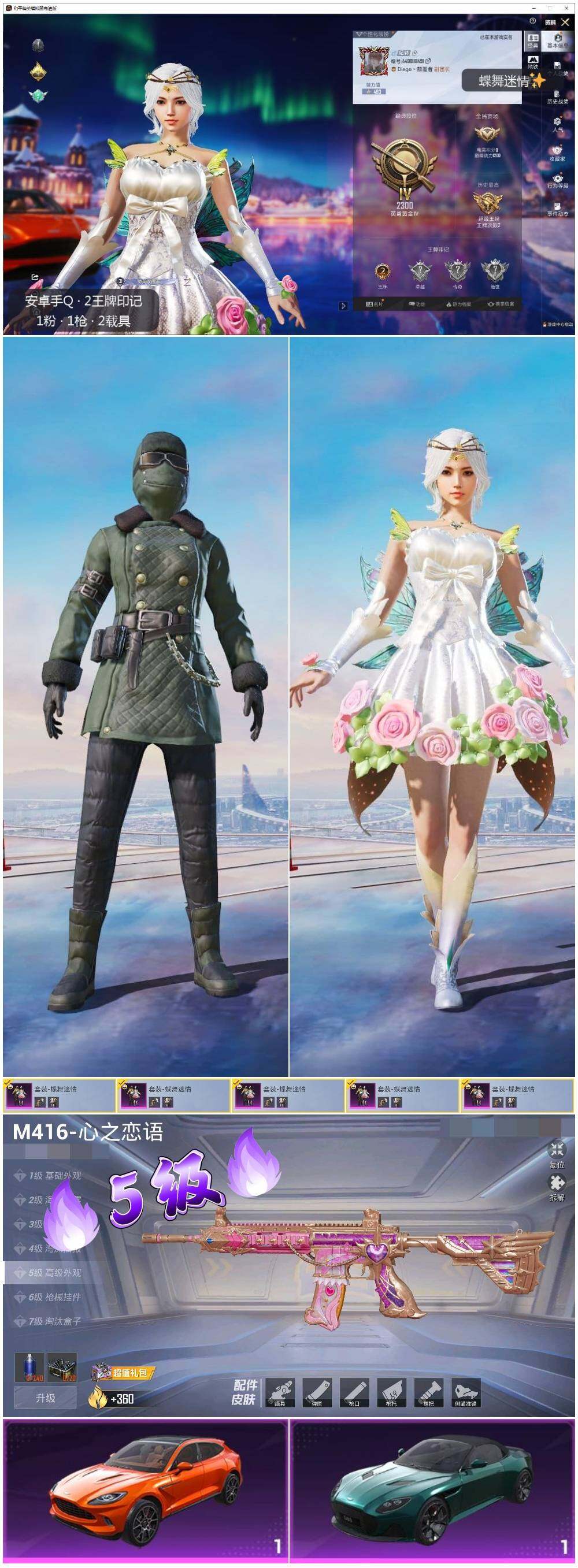 HPLE3436010和平精英账号详情图2 HPLE3436010和平精英账号详情图2