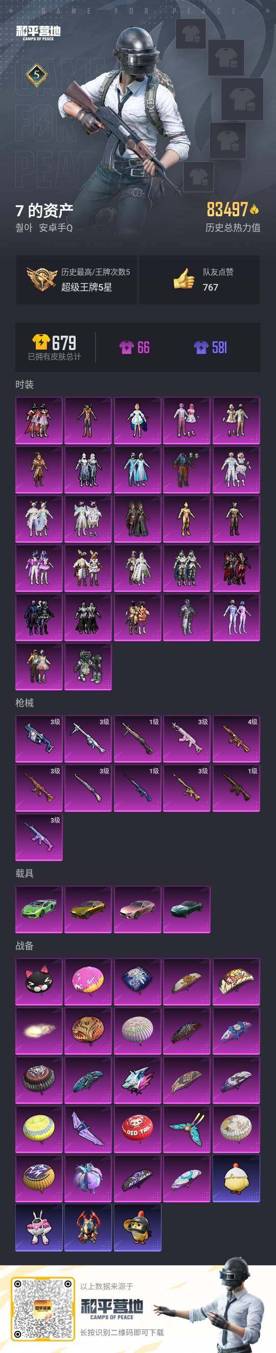 HPCMW3436041和平精英账号详情图2