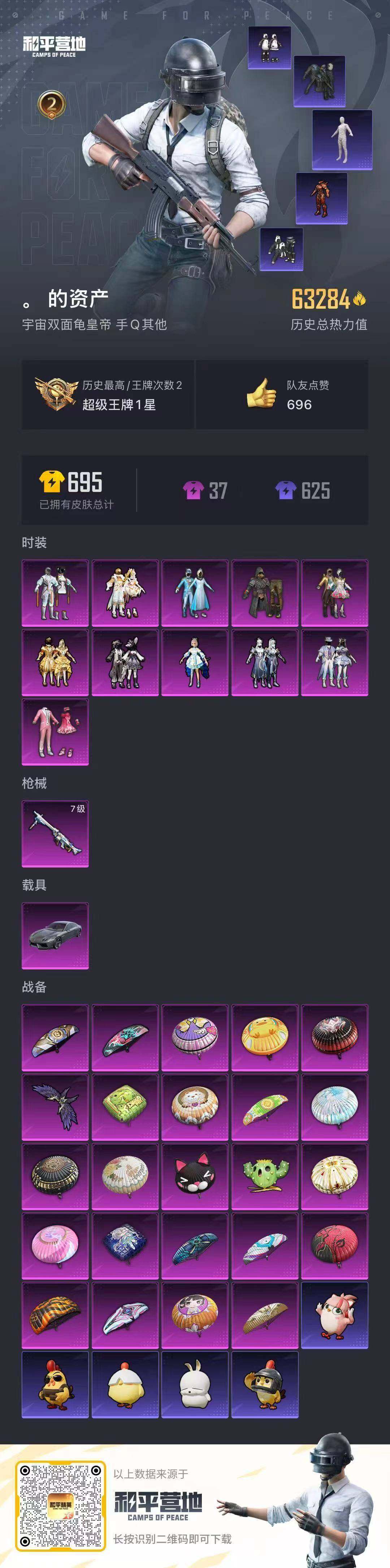 HPCMW3431127和平精英账号详情图24 HPCMW3431127和平精英账号详情图24