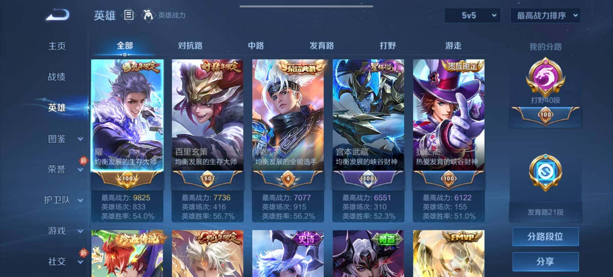 WZLX3433910王者荣耀账号详情图3 WZLX3433910王者荣耀账号详情图3