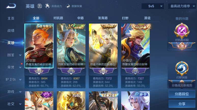 WZ0349984王者荣耀账号详情图10