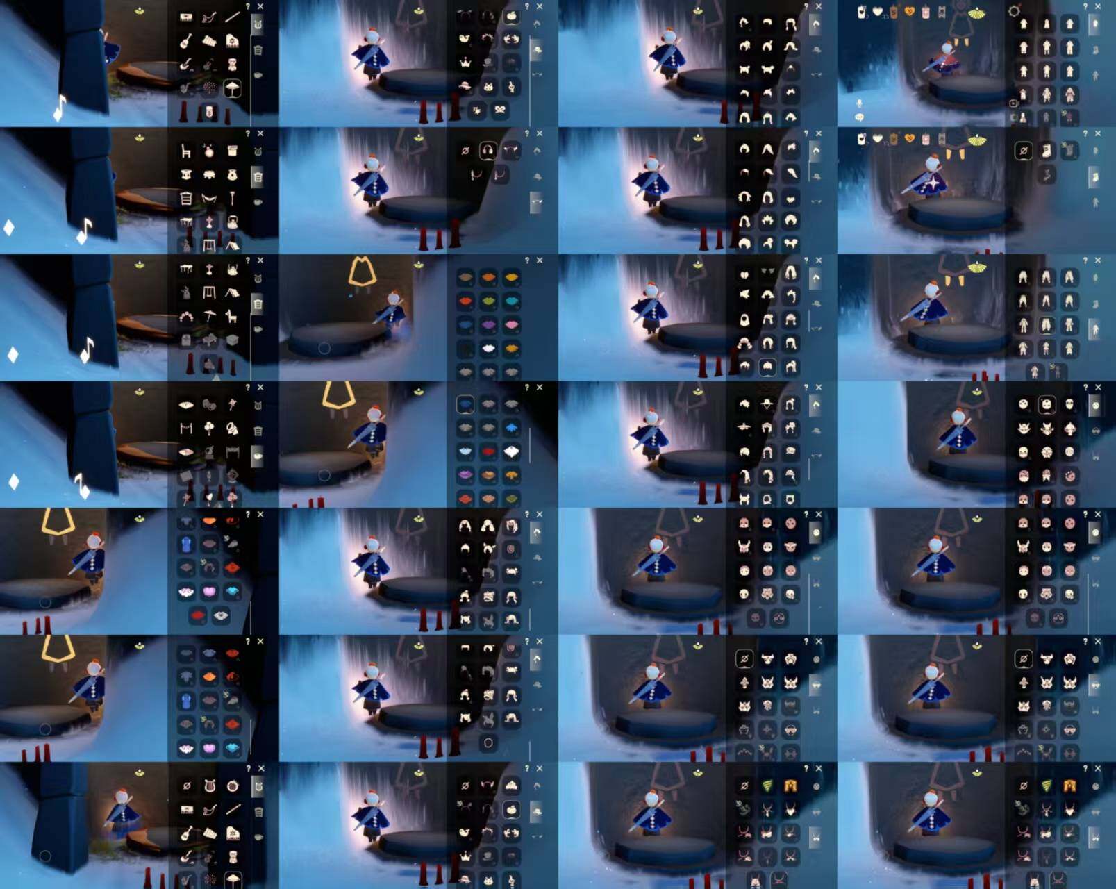 光遇账号安卓官服HM1759 安邮   【毕业图】晨岛，雨林，霞谷，暮土，禁阁 【毕业季】潜海季，表演季 【蜡烛】2 【爱心】33 【稀有礼包】温暖绒帽，玉兔发饰，蓝色音乐会，创始人斗篷，鲤跃龙门，绊爱礼包，情人秋