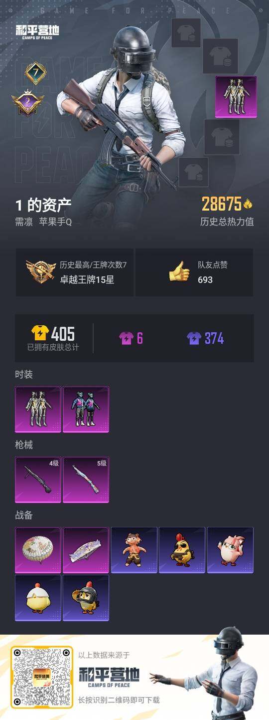 HPCMW3435968和平精英账号详情图2