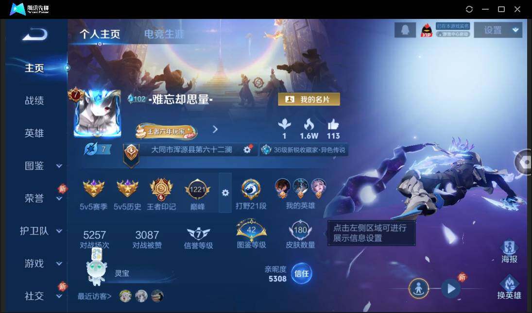 WZCMW3435916王者荣耀账号详情图3