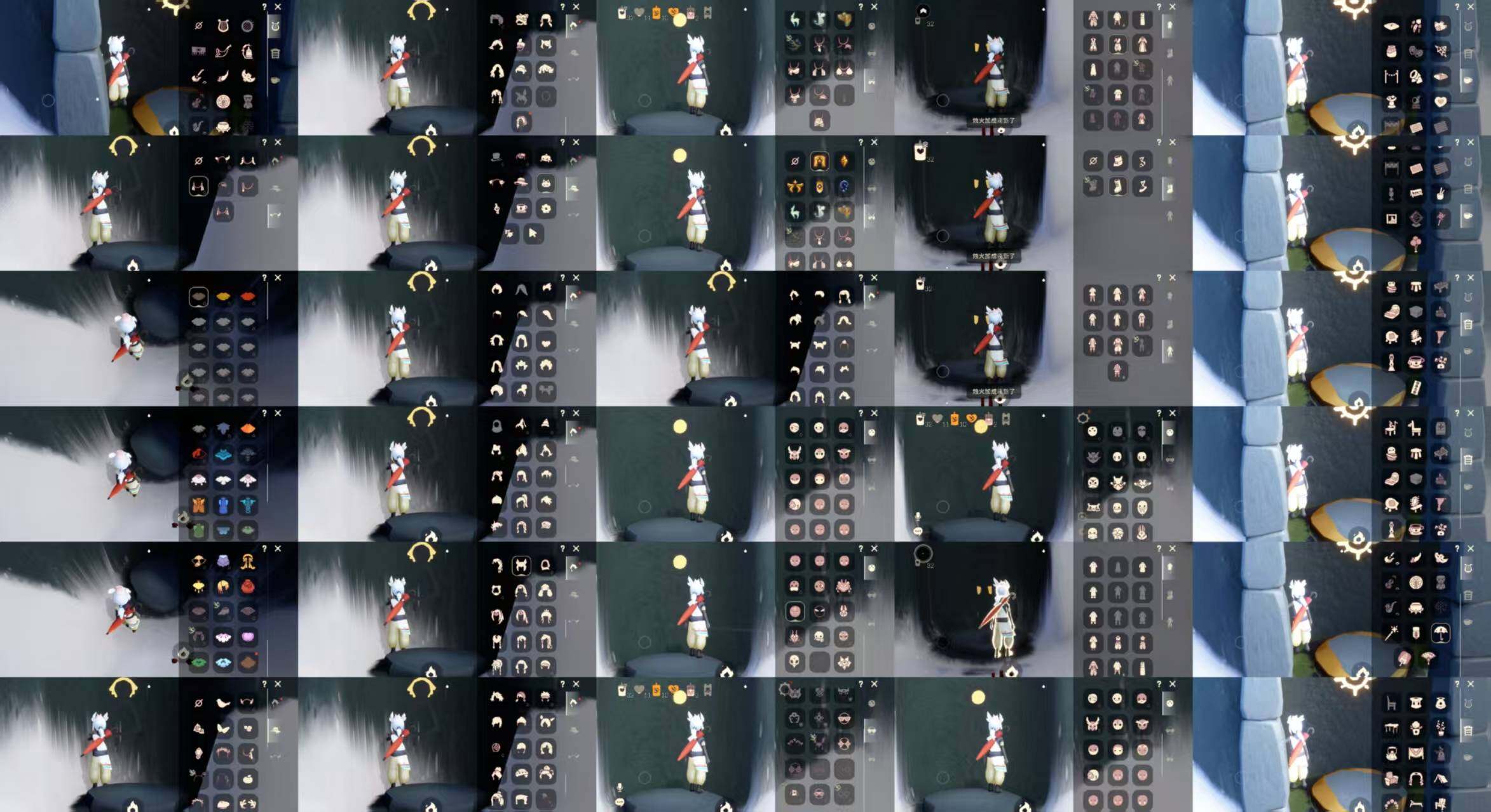 光遇账号安卓官服HY1345 安邮 【毕业图】晨岛，雨林，霞谷，暮土 【毕业季】彩染季，青鸟季 【蜡烛】625 【爱心】8 【稀有礼包】星月头冠，圣诞鹿角，玉兔发饰，小狗周年头饰，四叶草头饰，TGC斗篷黑，周年线框