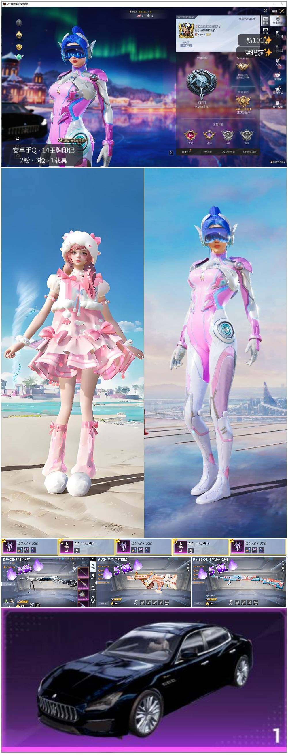 HPCMW3440910和平精英账号详情图2