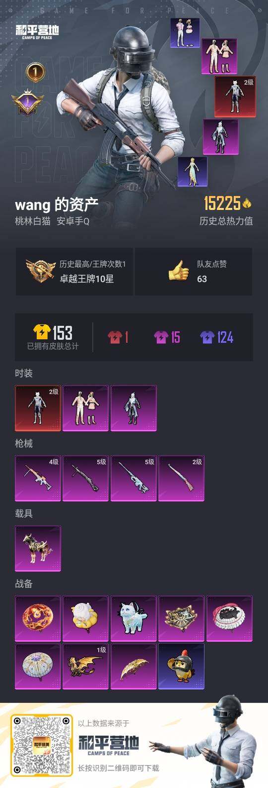 HPLE3436079和平精英账号详情图3