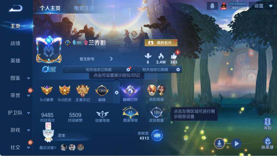 WZ03410083王者荣耀账号详情图8 WZ03410083王者荣耀账号详情图8