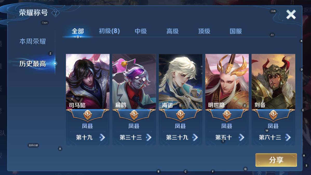 WZCMW3436433王者荣耀账号详情图8