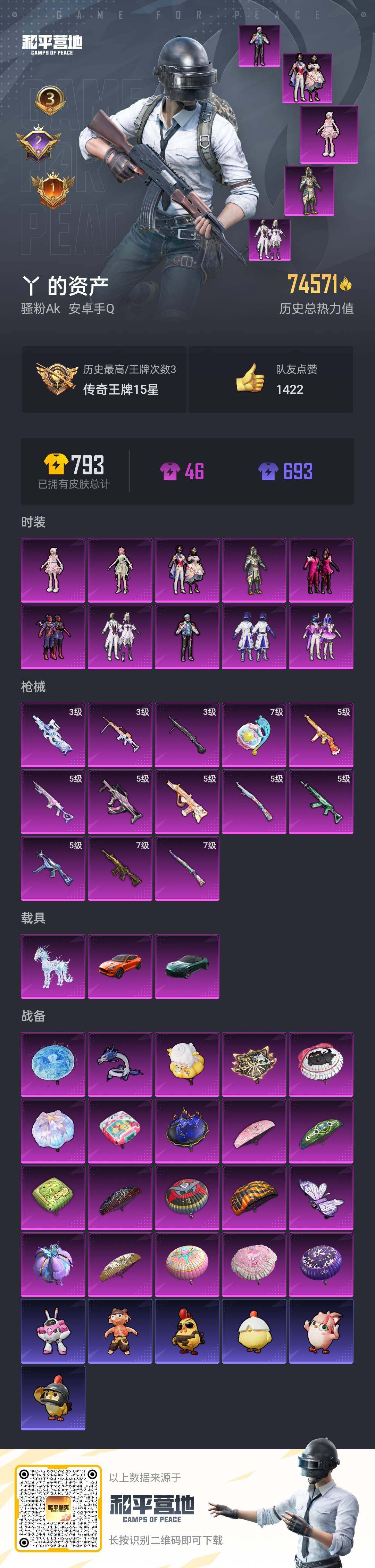 HPKG461567和平精英账号详情图2