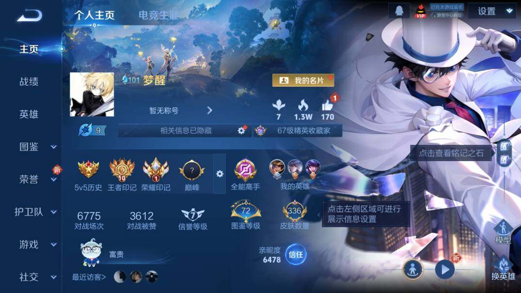 WZ03410096王者荣耀账号详情图8