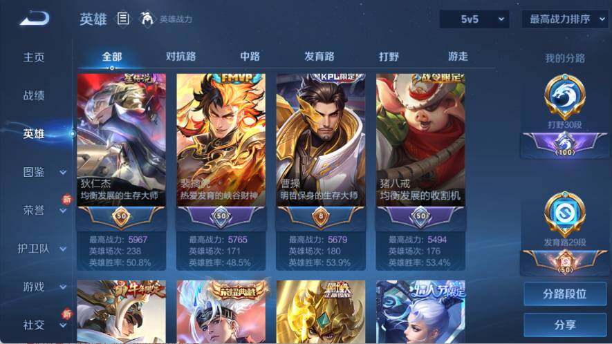 WZ03410095王者荣耀账号详情图13