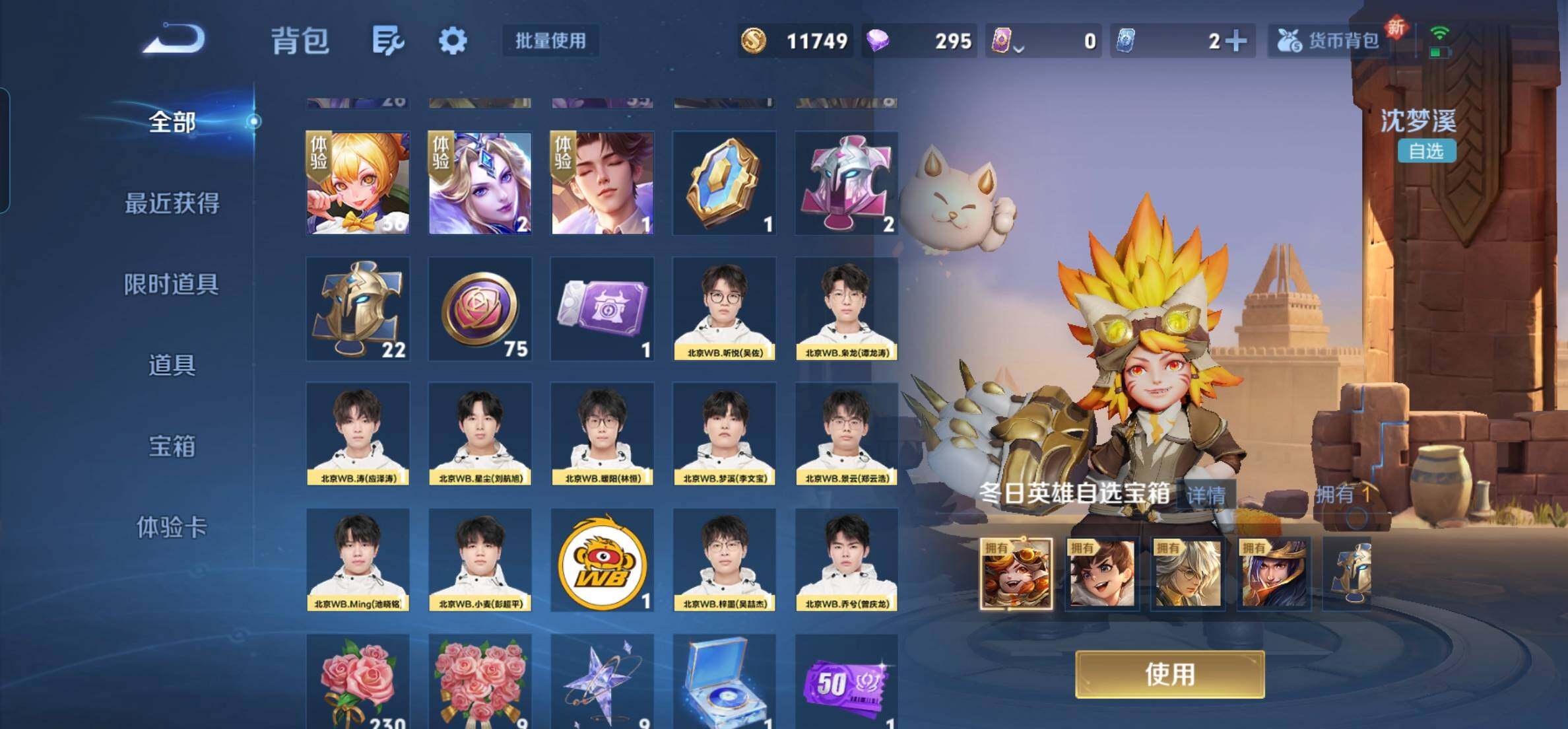 WZKG449115王者荣耀账号详情图19