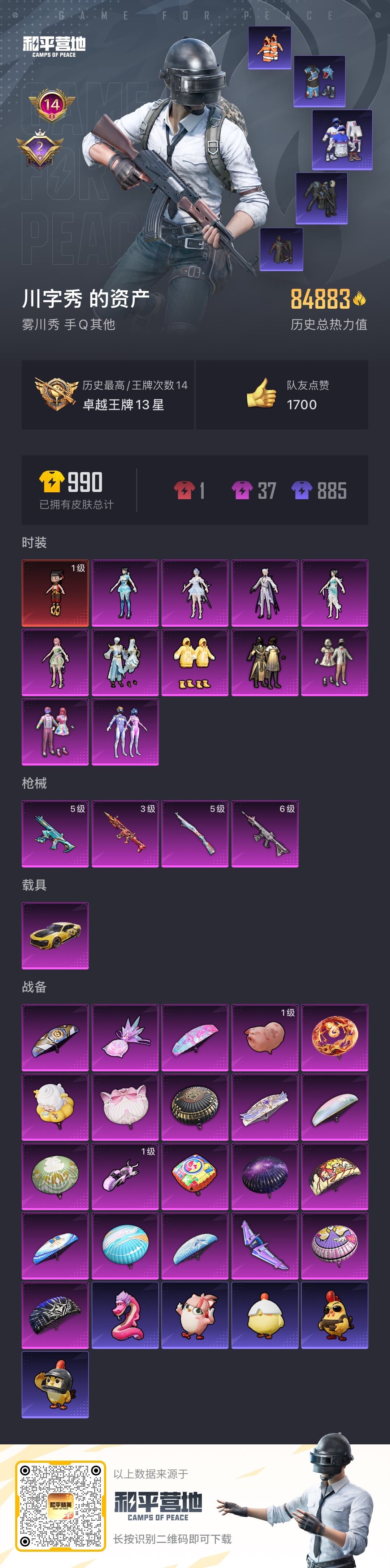 HPCMW3434546和平精英账号详情图2