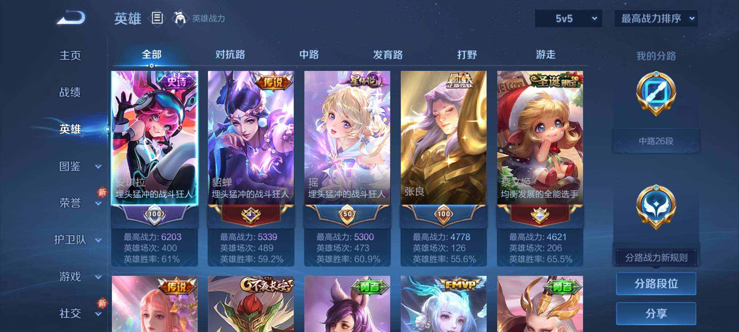 WZCMY3440550王者荣耀账号详情图3