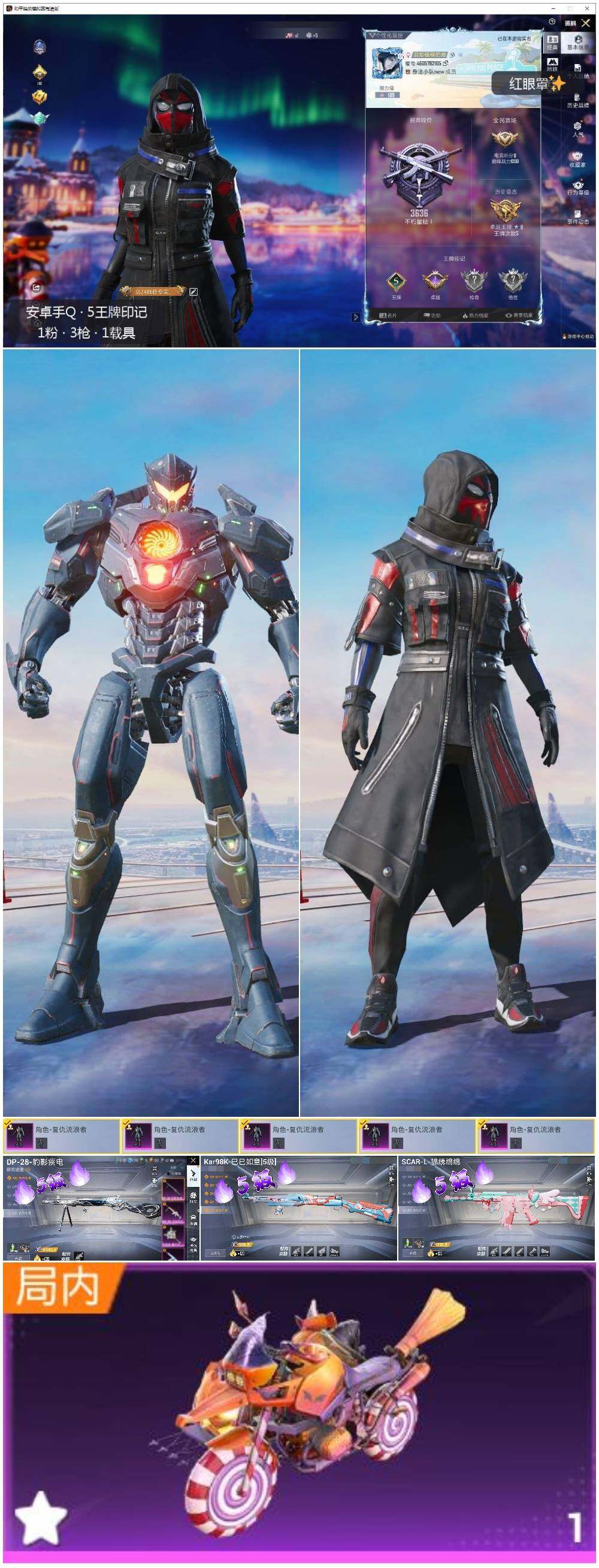 HPLX3440883和平精英账号详情图2