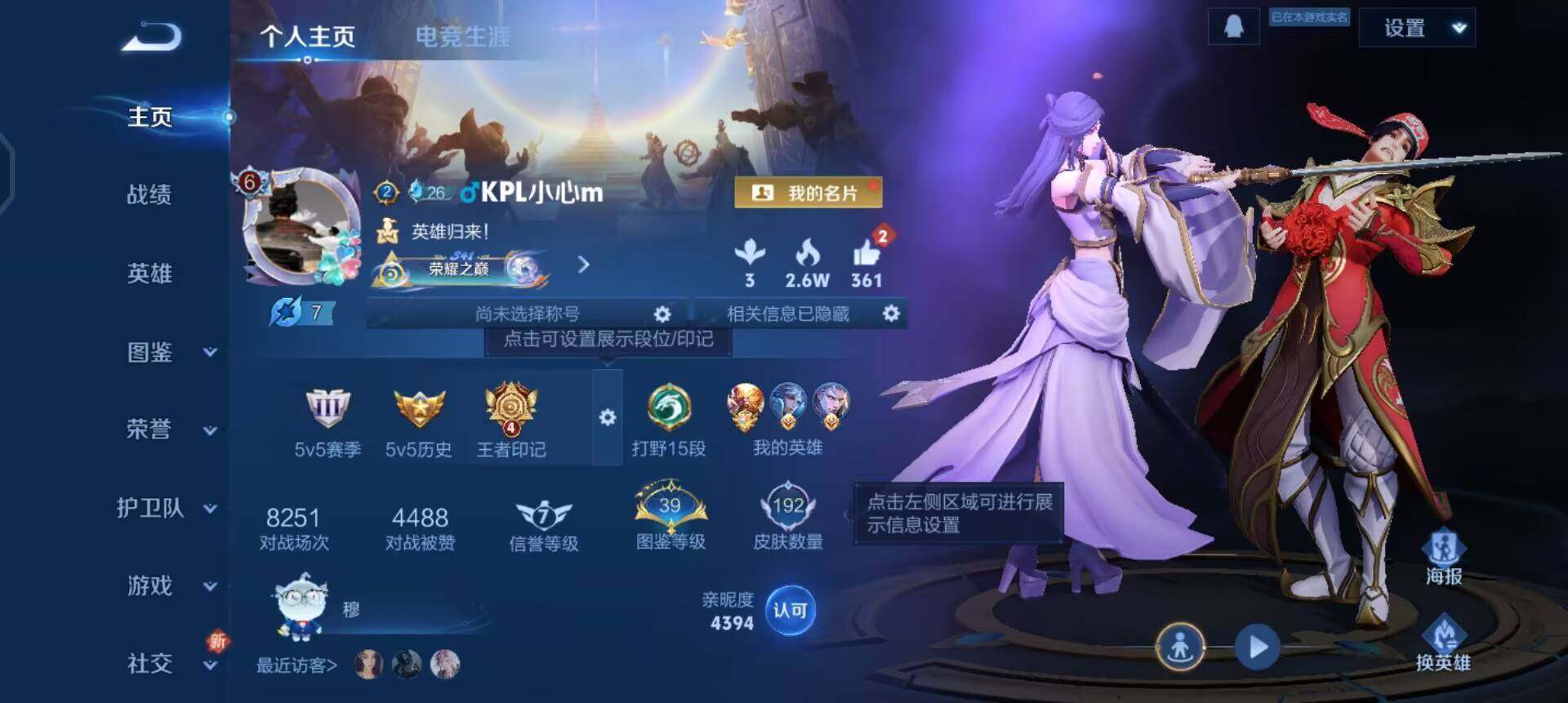 WZQM3442869王者荣耀账号详情图3