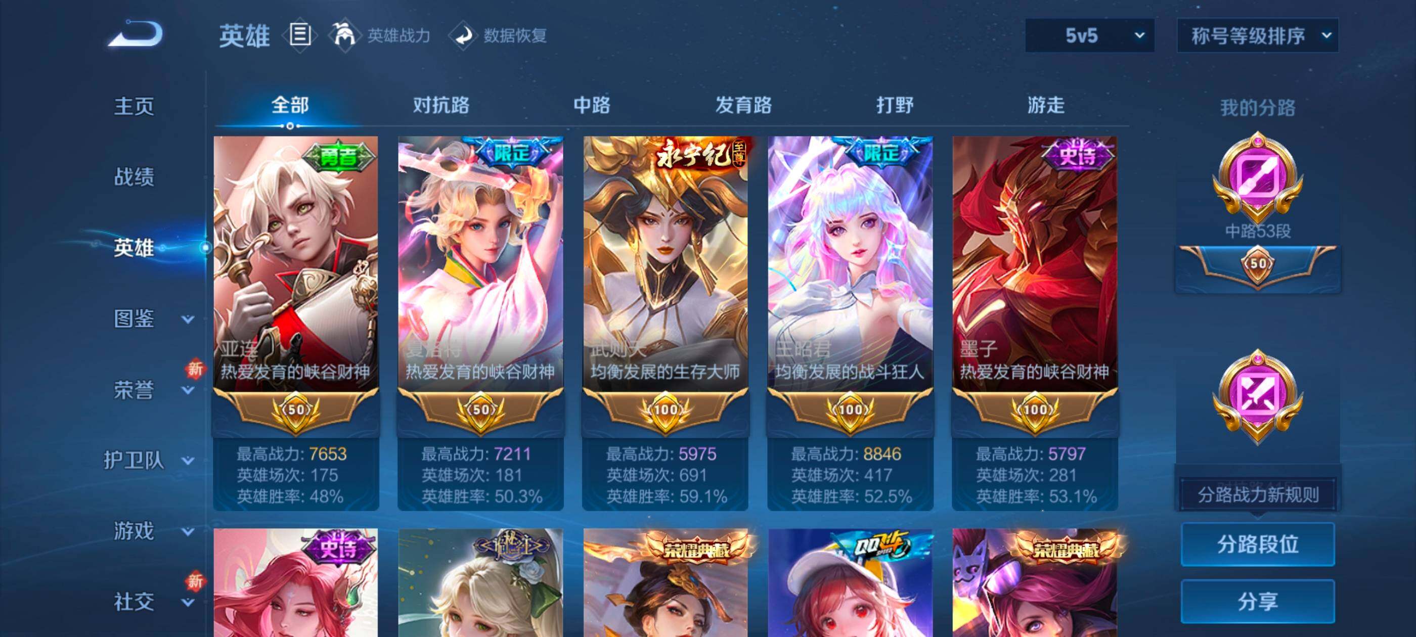 WZQM4143906王者荣耀账号详情图52