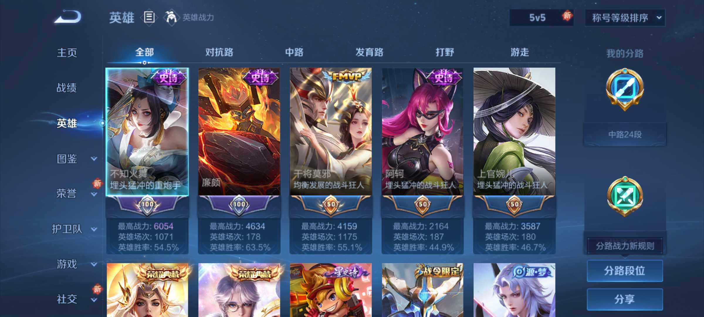 WZLE3441338王者荣耀账号详情图8