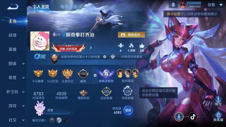 WZ03410132王者荣耀账号详情图7